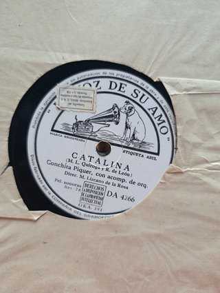 Lote 26 Discos Pizarra granola gramofono.