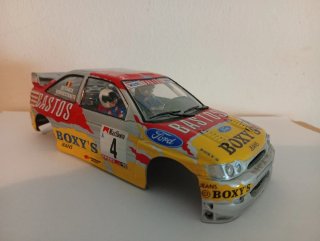 CARROCERIA 1/24 RALLYSLOT FORD ESCORT WRC "BASTOS"