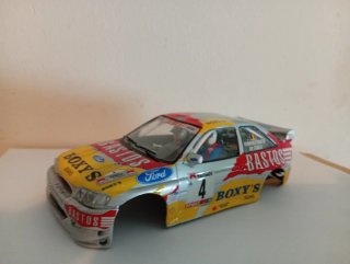 CARROCERIA 1/24 RALLYSLOT FORD ESCORT WRC "BASTOS"