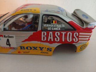 CARROCERIA 1/24 RALLYSLOT FORD ESCORT WRC "BASTOS"