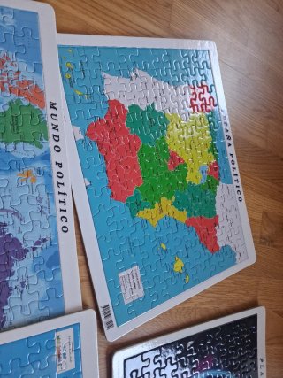 7 Puzzles Mundo, Europa, España y Sistema Solar