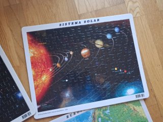 7 Puzzles Mundo, Europa, España y Sistema Solar