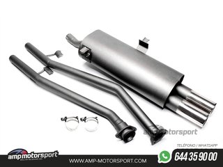SILENCIOSO TRASERO DEPORTIVO BMW E30 4CIL