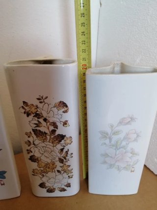 Umidificatori vintage ceramica floreale