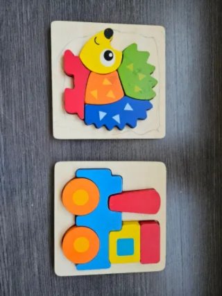 Puzzles madera infantiles