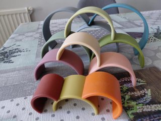 Arco Iris Waldorf Dena Nature Grande 12 piezas