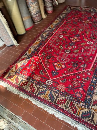 Tappeto Persiano Antico iran 215x130 vede certific