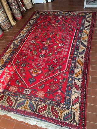 Tappeto Persiano Antico iran 215x130 vede certific