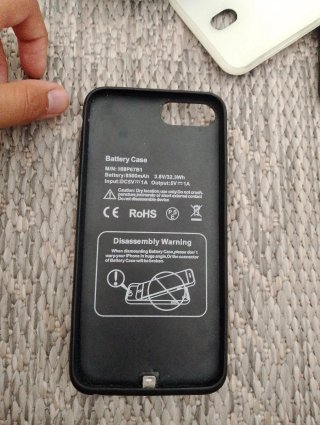 Funda iPhone 6s Plus Negra