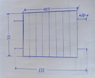 Reja de hierro forjado decorativa