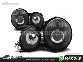 FAROS DELANTEROS LUPA PARA MERCEDES CLASE E W210