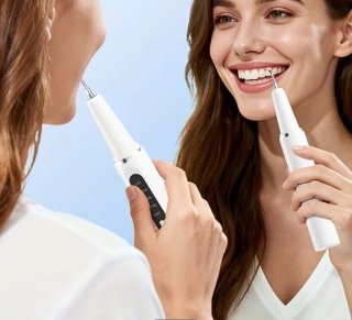Limpiador Bucal Recargable Blanco