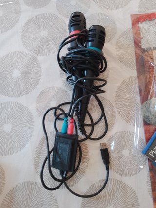 Micrófonos Karaoke PS2 Singstar