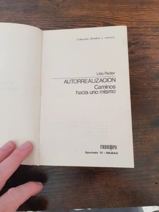 ​Libro Autorrealización: Caminos hacia uno mismo
