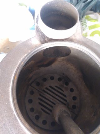 Estufa de leña casi nueva