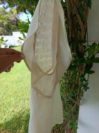 Blusa Molly Bracken Beige Talla M