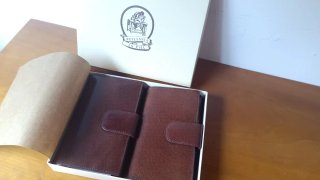 Juego 2 Carteras Piel Marrón Nuevas