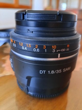 Objetivo Sony DT f1.8/35mm SAM Montura A