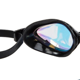 Gafas Natación Arena Airspeed Amarillo Negro Espejo