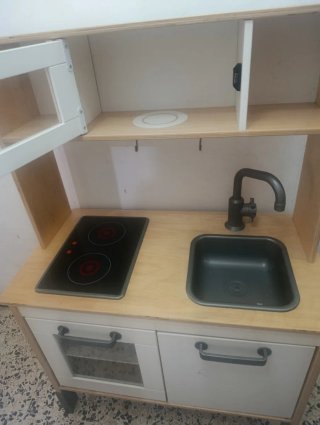 Cocinita de madera IKEA