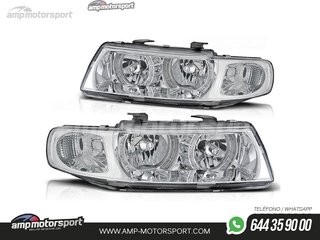 FAROS DELANTEROS OJOS DE ANGEL PARA SEAT LEON / TOLEDO 1M