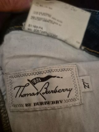 Vaqueros Pirata Thomas Burberry Talla 36