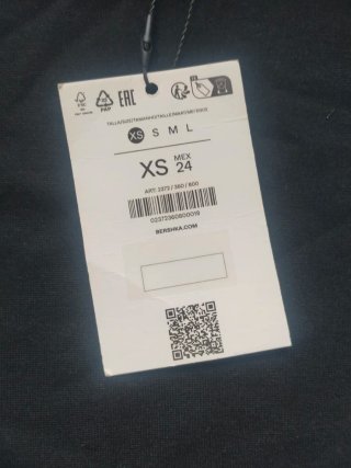Top Bershka nero nuovo