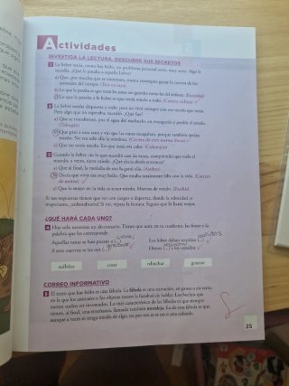 Lecturas, 5 Primaria tercer ciclo Tico-Tic