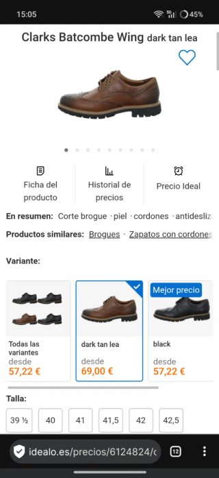 Zapatos de vestir hombre marrones