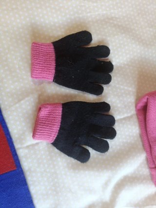 Gorro y Guantes Stitch Invierno