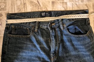Lotto 2 jeans uomo GAP Straight 32x30
