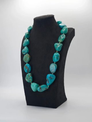 Collana Turchese Oro 18kt