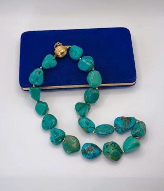 Collana Turchese Oro 18kt