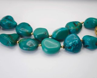 Collana Turchese Oro 18kt