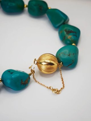 Collana Turchese Oro 18kt