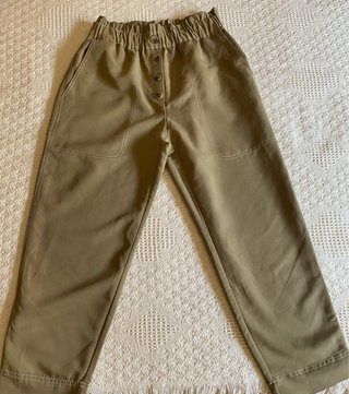 Pantalón Zara Oliva Talla S