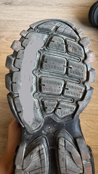 Zapatillas Balenciaga Track Negras LED