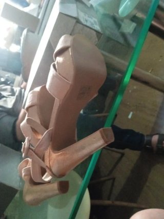 Sandalias Payma Beige y Dorado