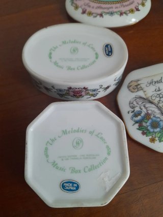 Set 2 Carillon da Collezione Franklin Mint