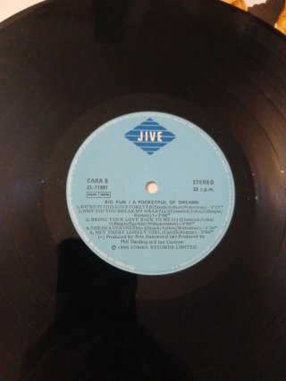Vinilo Big Fun - A Pocketful Of Dreams