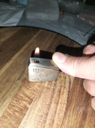 Mechero Metálico Bacardí Colección