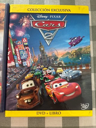 DVDs Cars 1 y Cars 2 en Español