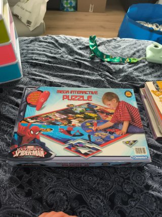 Puzzle Interactivo Spiderman Clementoni