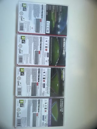 Pack 4 Juegos Nintendo Switch FIFA 21-24