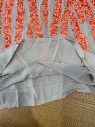 Vestido lentejuelas Mango. Sin estrenar. Talla M.