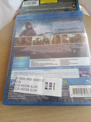 Piratas del Caribe: La Venganza de Salazar Blu-ray