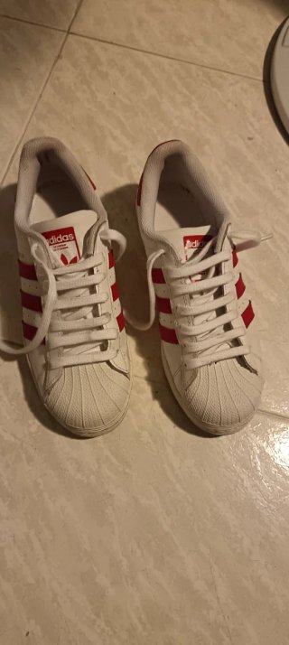 Zapatillas Adidas Superstar Rojas talla 40