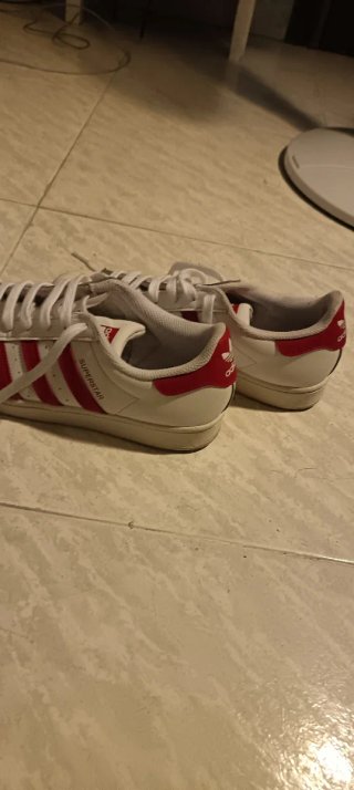 Zapatillas Adidas Superstar Rojas talla 40