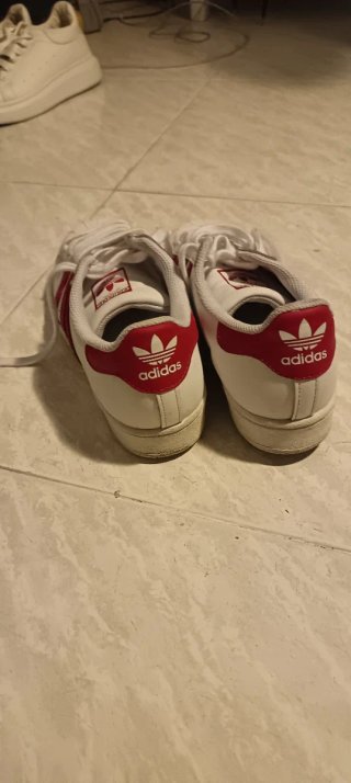 Zapatillas Adidas Superstar Rojas talla 40