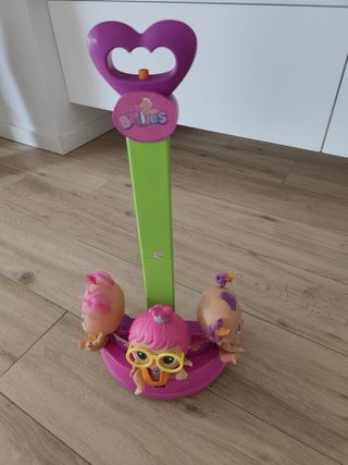 Paci de 3 muñecas Bellies con accesorios